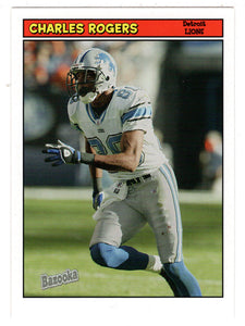 Charles Rogers - Detroit Lions (NFL Football Card) 2005 Topps