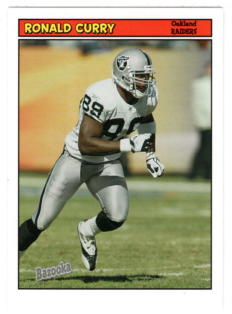 Ronald Curry - Oakland Raiders (NFL Football Card) 2005 Topps Bazooka # 127 Mint