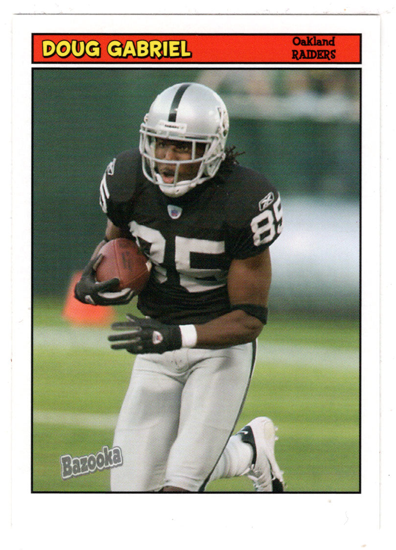 Doug Gabriel - Oakland Raiders (NFL Football Card) 2005 Topps Bazooka # 129 Mint
