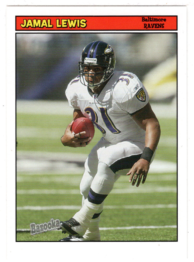 Jamal Lewis - Baltimore Ravens (NFL Football Card) 2005 Topps Bazooka # 140 Mint