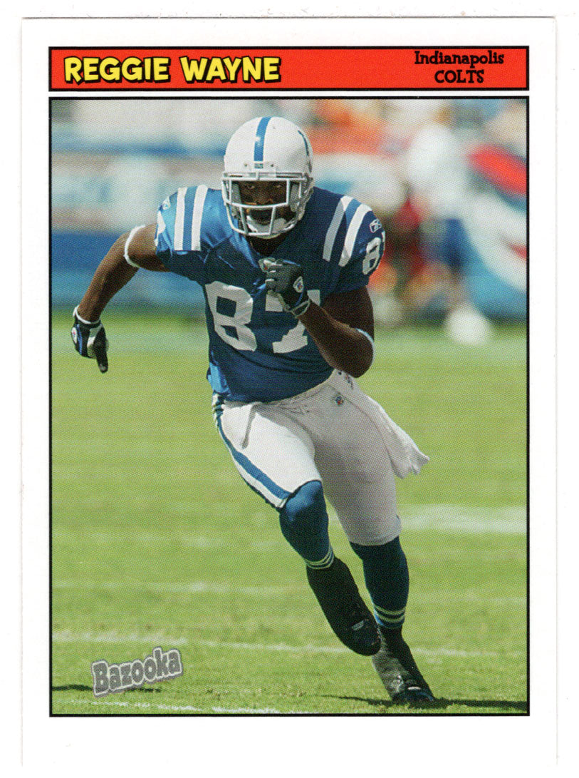 Reggie Wayne - Indianapolis Colts (NFL Football Card) 2005 Topps Bazooka # 143 Mint