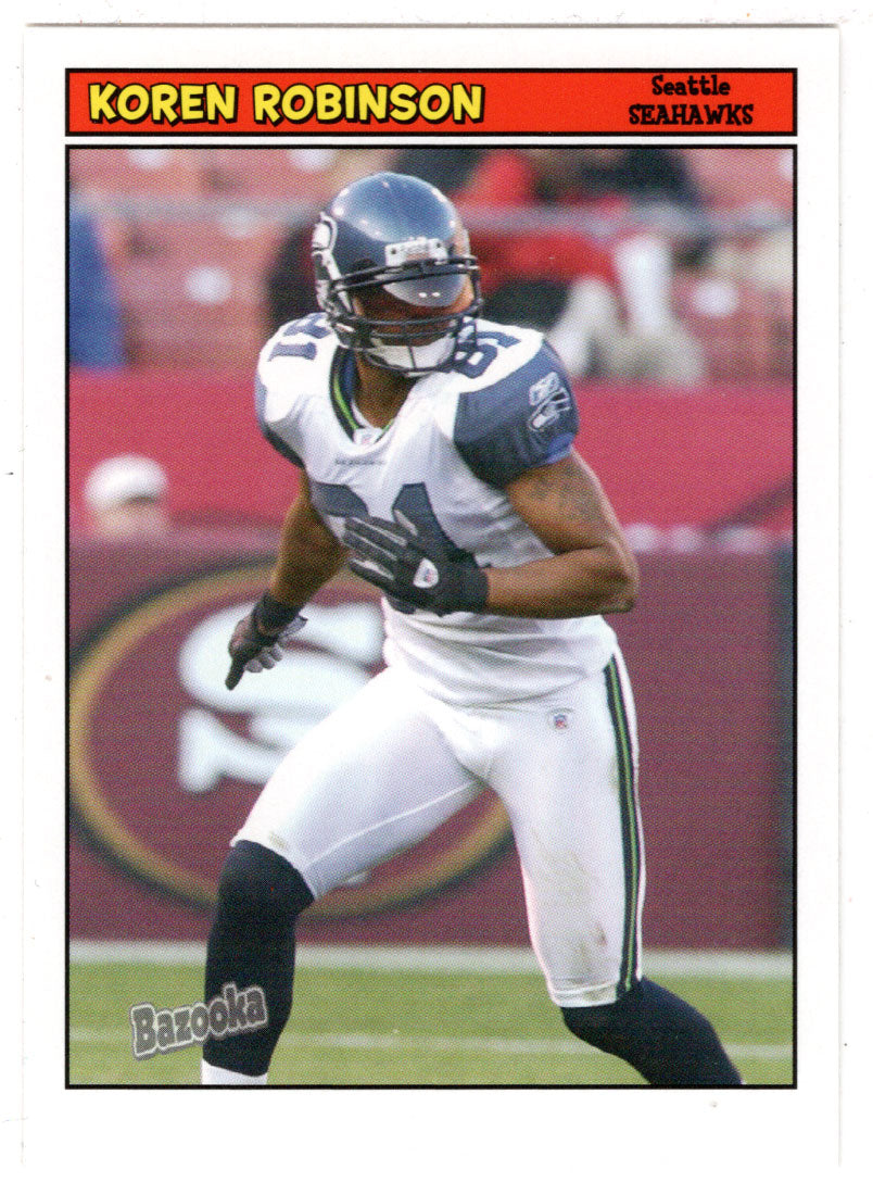 Koren Robinson - Seattle Seahawks (NFL Football Card) 2005 Topps Bazooka # 151 Mint