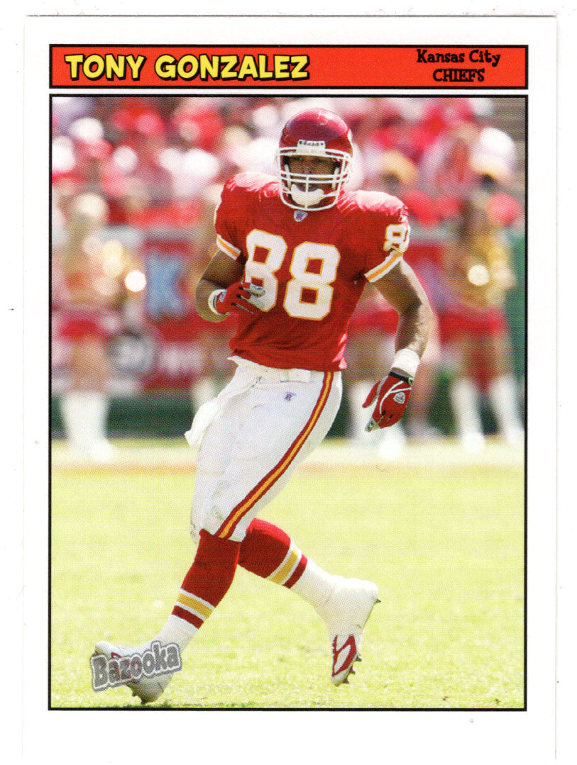 Tony Gonzalez - Kansas City Chiefs (NFL Football Card) 2005 Topps Bazooka # 153 Mint
