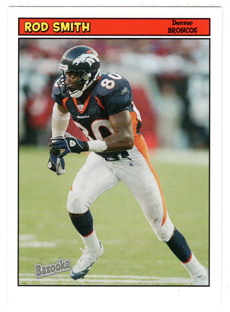 Rod Smith - Denver Broncos (NFL Football Card) 2005 Topps Bazooka # 159 Mint