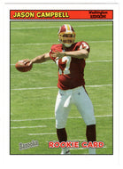 Jason Campbell RC - Washington Redskins (NFL Football Card) 2005 Topps Bazooka # 171 Mint