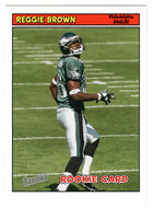 Reggie Brown RC - Philadelphia Eagles (NFL Football Card) 2005 Topps Bazooka # 173 Mint