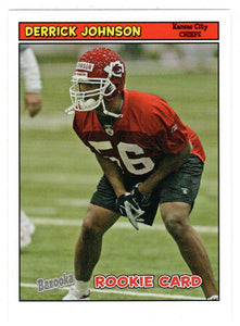 Derrick Johnson RC - Kansas City Chiefs (NFL Football Card) 2005 Topps Bazooka # 181 Mint