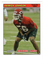 Derrick Johnson RC - Kansas City Chiefs (NFL Football Card) 2005 Topps Bazooka # 181 Mint