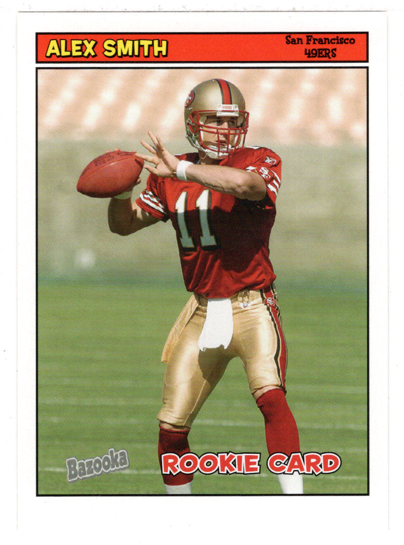 Alex Smith RC - San Francisco 49ers (NFL Football Card) 2005 Topps Bazooka # 194 Mint