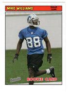 Mike Williams - Detroit Lions (NFL Football Card) 2005 Topps Bazooka # 198 Mint