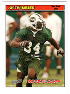 Justin Miller RC - New York Jets (NFL Football Card) 2005 Topps Bazooka # 201 Mint
