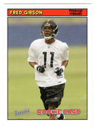Fred Gibson RC - Pittsburgh Steelers (NFL Football Card) 2005 Topps Bazooka # 209 Mint