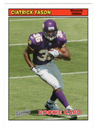 Ciatrick Fason RC - Minnesota Vikings (NFL Football Card) 2005 Topps Bazooka # 213 Mint