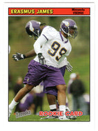 Erasmus James RC - Minnesota Vikings (NFL Football Card) 2005 Topps Bazooka # 217 Mint