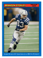 Brandon Stokley - Indianapolis Colts (NFL Football Card) 2005 Topps Bazooka BLUE # 14 Mint