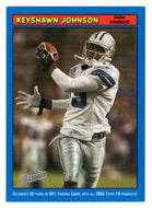 Keyshawn Johnson - Dallas Cowboys (NFL Football Card) 2005 Topps Bazooka BLUE # 19 Mint