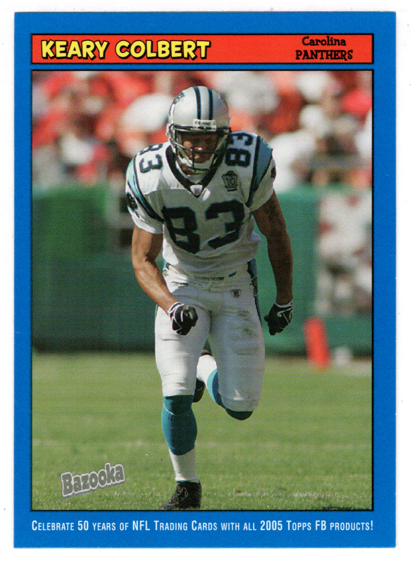 Keary Colbert - Carolina Panthers (NFL Football Card) 2005 Topps Bazooka BLUE # 68 Mint