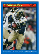 Steven Jackson - St. Louis Rams (NFL Football Card) 2005 Topps Bazooka BLUE # 75 Mint