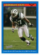 Laveranues Coles - New York Jets (NFL Football Card) 2005 Topps Bazooka BLUE # 104 Mint