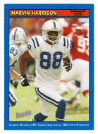 Marvin Harrison - Indianapolis Colts (NFL Football Card) 2005 Topps Bazooka BLUE # 133 Mint