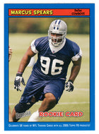 Marcus Spears - Dallas Cowboys (NFL Football Card) 2005 Topps Bazooka BLUE # 205 Mint