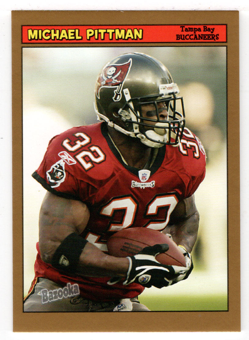 Michael Pittman - Tampa Bay Buccaneers (NFL Football Card) 2005 Topps Bazooka GOLD # 46 Mint