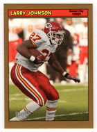 Larry Johnson - Kansas City Chiefs (NFL Football Card) 2005 Topps Bazooka GOLD # 87 Mint