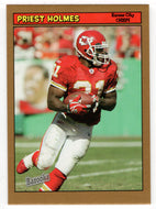 Priest Holmes - Kansas City Chiefs (NFL Football Card) 2005 Topps Bazooka GOLD # 110 Mint