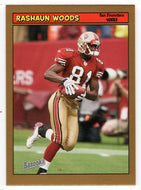 Rashaun Woods - San Francisco 49ers (NFL Football Card) 2005 Topps Bazooka GOLD # 141 Mint
