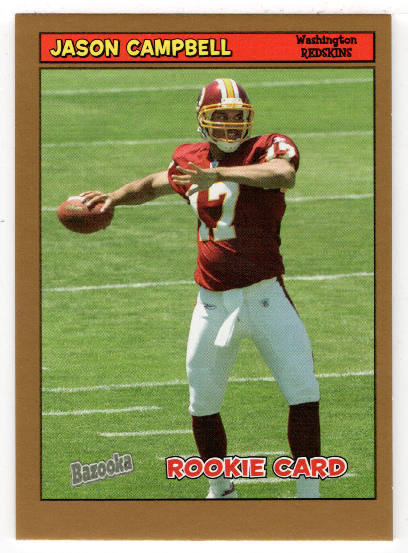 Jason Campbell - Washington Redskins (NFL Football Card) 2005 Topps Bazooka GOLD # 171 Mint