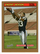 Vincent Jackson - San Diego Chargers (NFL Football Card) 2005 Topps Bazooka GOLD # 179 Mint
