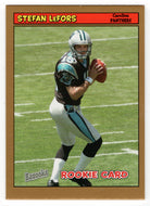 Stefan LeFors - Carolina Panthers (NFL Football Card) 2005 Topps Bazooka GOLD # 182 Mint