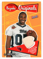 J.J. Arrington - Arizona Cardinals (NFL Football Card) 2005 Topps Bazooka Originals Jersey # BO-JJA Mint
