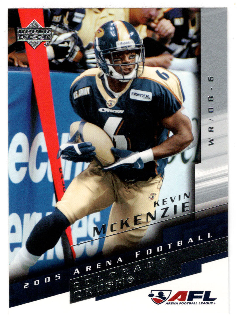 Kevin McKenzie (AFL Football Card) 2005 Upper Deck Arena # 18 Mint