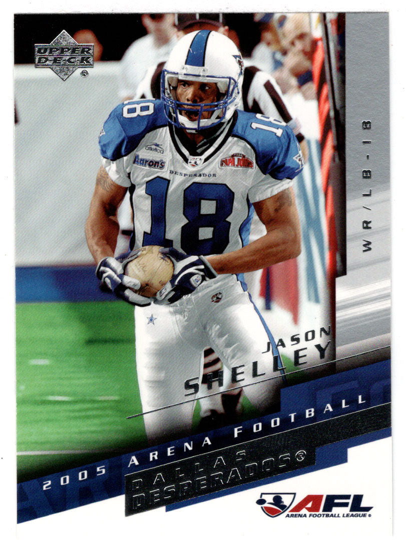 Jason Shelley (AFL Football Card) 2005 Upper Deck Arena # 30 Mint