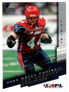 Josh Jeffries (AFL Football Card) 2005 Upper Deck Arena # 42 Mint