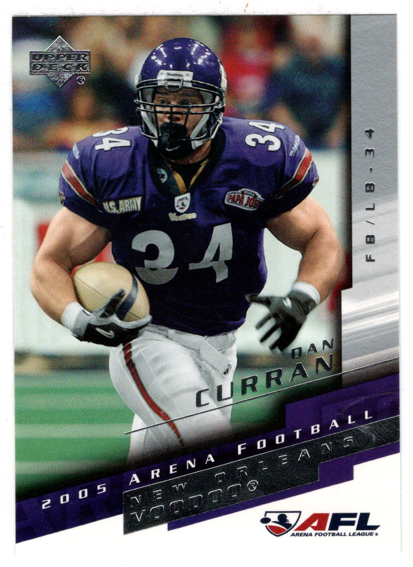 Dan Curran (AFL Football Card) 2005 Upper Deck Arena # 61 Mint