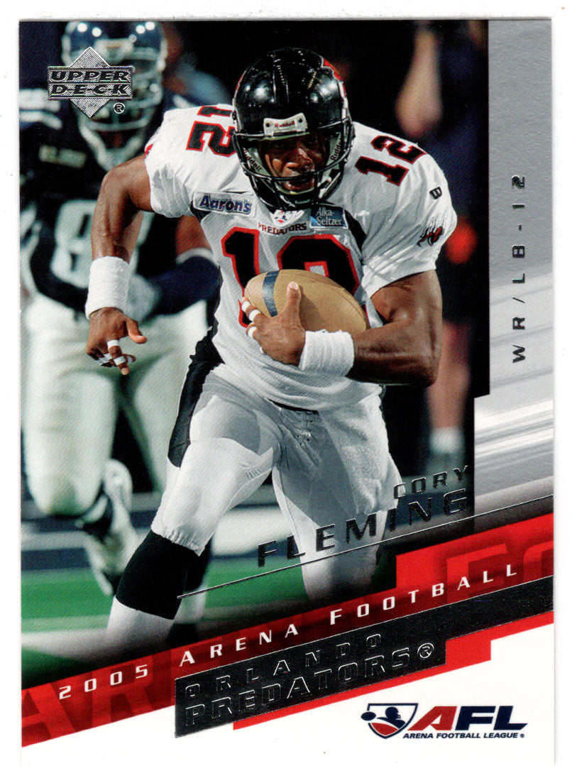 Cory Fleming (AFL Football Card) 2005 Upper Deck Arena # 69 Mint