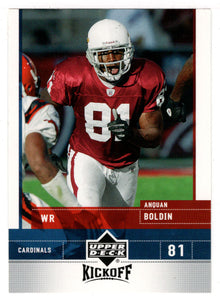 Anquan Boldin - Arizona Cardinals (NFL Football Card) 2005 Upper Deck Kickoff # 2 Mint