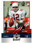 Josh McCown - Arizona Cardinals (NFL Football Card) 2005 Upper Deck Kickoff # 3 Mint