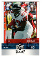 Alge Crumpler - Atlanta Falcons (NFL Football Card) 2005 Upper Deck Kickoff # 5 Mint