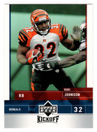 Rudi Johnson - Cincinnati Bengals (NFL Football Card) 2005 Upper Deck Kickoff # 20 Mint