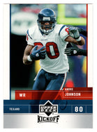 Andre Johnson - Houston Texans (NFL Football Card) 2005 Upper Deck Kickoff # 35 Mint