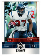 Domanick Davis - Houston Texans (NFL Football Card) 2005 Upper Deck Kickoff # 36 Mint