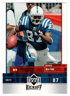 Reggie Wayne - Indianapolis Colts (NFL Football Card) 2005 Upper Deck Kickoff # 38 Mint