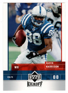Marvin Harrison - Indianapolis Colts (NFL Football Card) 2005 Upper Deck Kickoff # 39 Mint