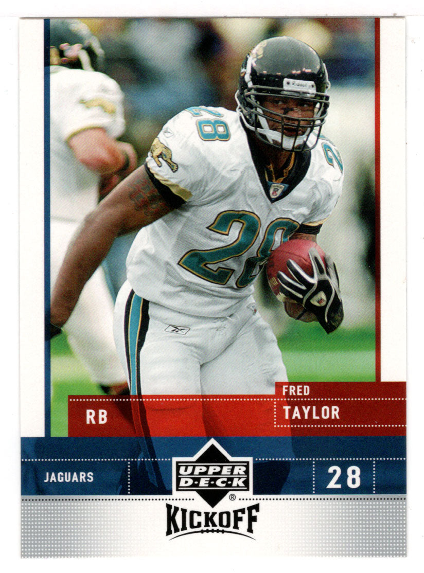 Fred Taylor - Jacksonville Jaguars (NFL Football Card) 2005 Upper