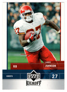 Larry Johnson - Kansas City Chiefs (NFL Football Card) 2005 Upper Deck Kickoff # 44 Mint
