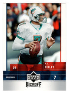 A.J. Feeley - Miami Dolphins (NFL Football Card) 2005 Upper Deck Kickoff # 46 Mint