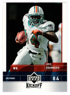 Chris Chambers - Miami Dolphins (NFL Football Card) 2005 Upper Deck Kickoff # 47 Mint